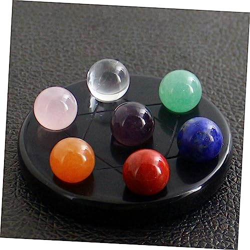 Pierre précieuse de chakra COLLBATH et boules de cristaux de quartz