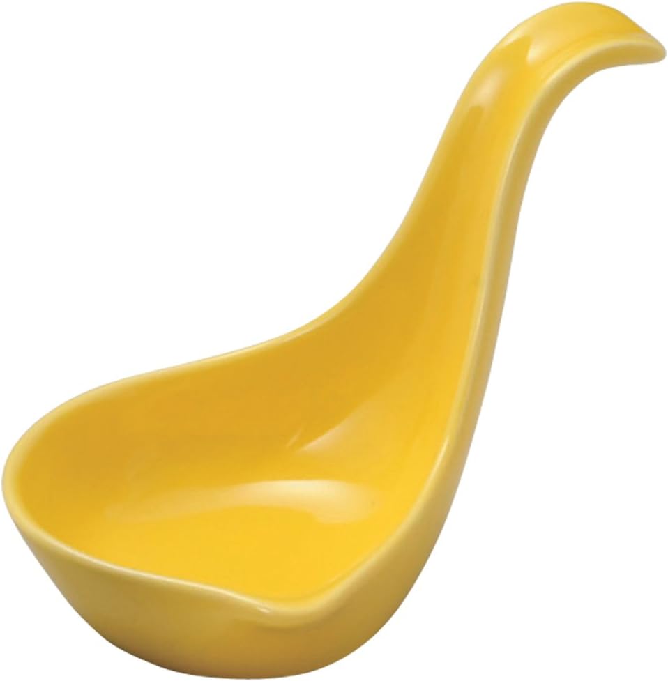 Yamashita Kogei 14028940 Yellow Renge Shaped Delicacy, φ2.5 x 2.8 x 0.9 inches (6.4 x 7.2 x 2.2