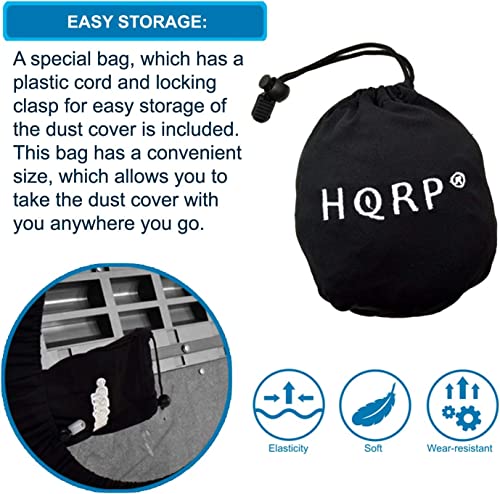 Hqrp Elastic Keyboard Dust Cover Compatible With Roland V-Synth Gt Xp-10 Xp-50 Xp-80 Digital Piano Synthesizer #TOP4