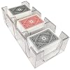 Yuanhe 9 Deck Clear Canasta Playing Card Tray