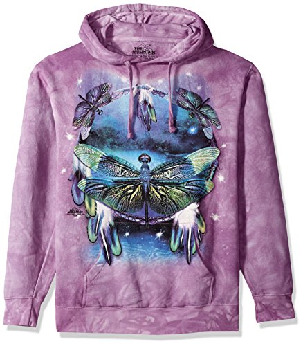 The Mountain Men's Dragonfly Dreamcatcher Hooded Sweatshirt