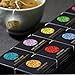Ceremonie Tea Herbal Variety Pack - Kosher Set with Reusable Wooden Tray - Assorted Sampler With 10 Individually Wrapped Silky Mesh Bags - Single Serve Pouches