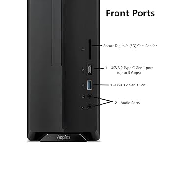 Aspire パソコン 激安！ Amazon.com: acer Aspire Business Desktop | 13th Gen Intel