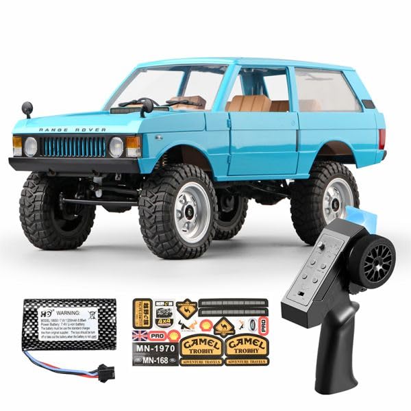 MNモデル レンジローバー1970 1/12 MN-168 RTR ライトブルー MNモデル レンジローバー1970 1/12 アウトドアラジコン MN-168 RTR