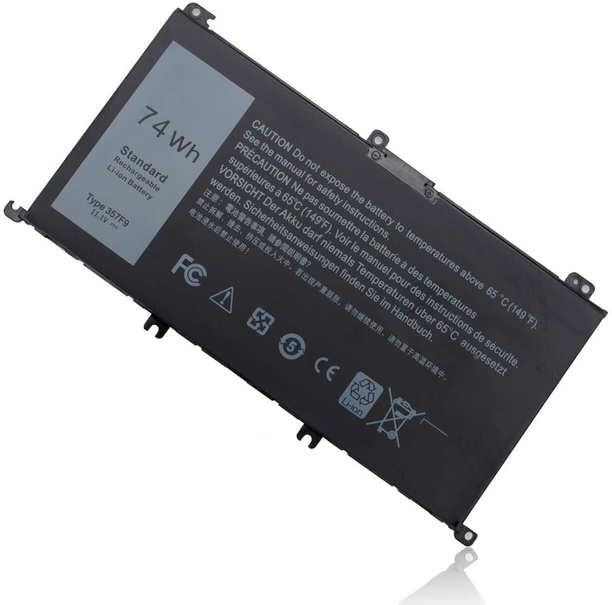 Wefly 357F9 71JF4 15-7559 0GFJ6 P57F 071JF4 0357F9 Laptop Battery Compatible for Dell Inspiron 15 7000 7559 7557 7567 7566 7759 15 5576 5577 INS15PD Series 6 Cell 11.1V 11.4V Li-ion Laptop Battery (B0CRNWZJYD) Amazon Price History, Amazon Price Tracker
