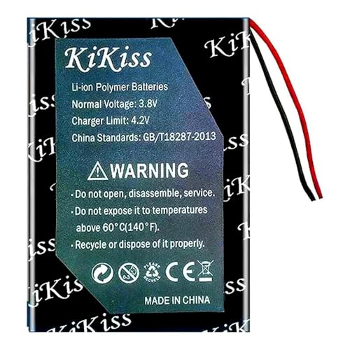 Energy-Efficient 900mAh Battery Compatible for FiiO BTR5,0-Cycle Li-ion Polymer,Replacement Earphone Battery with Tool Kits