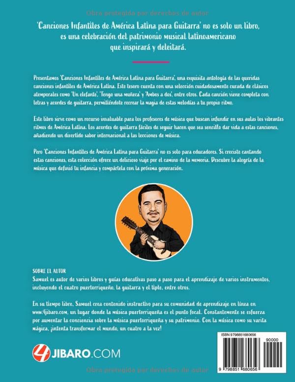 Miniatura 2 de Canciones Infantiles de América Latina para Guitarra Un Recorrido por las Canciones Populares de Siempre para Niños (Spanish Edition)