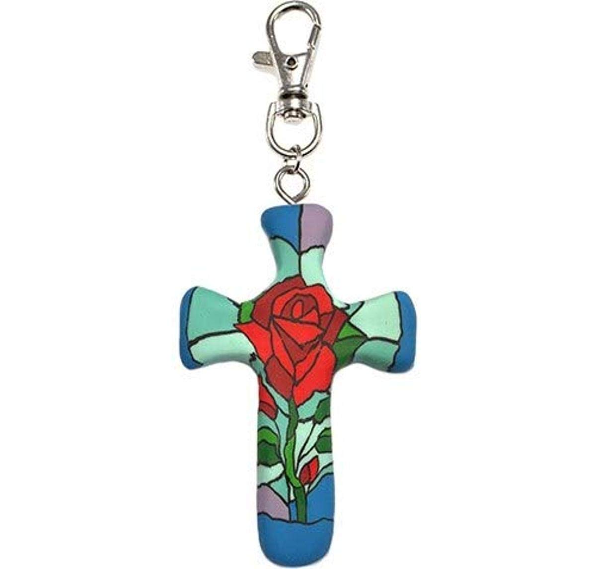 Calypso Studios by First & Main3" Eternal Love Comforting Clay Cross Clip
