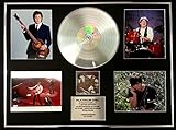 PAUL MCCARTNEY/GIGANTIC CD PLATINUM DISC/RECORD & PHOTO DISPLAY/LTD. EDITION/ALL THE BEST