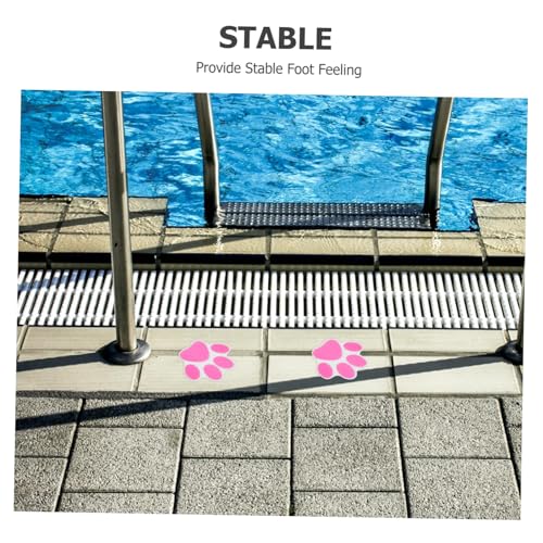 VOSAREA 10Pcs pegatinas antideslizantes para baño y piscina miniatura 3