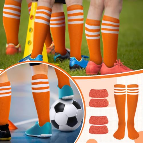 Image of Panitay 2 /12 /16 /24 Pairs Softball Soccer Socks Glitter Eye Black Stickers Team Spirit Accessories for Youth Women Sport Wear