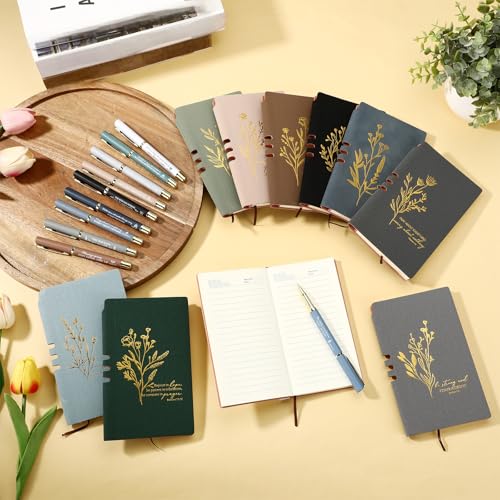 Regalo de agradecimiento para iglesia: 20 juegos de cuadernos inspiradores A6 5