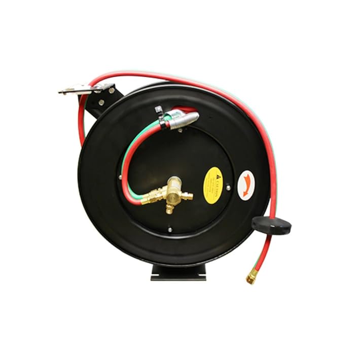 Buy 50' Retractable Welding Hose Reel Oxygen Acetylene Mig Wall Truck