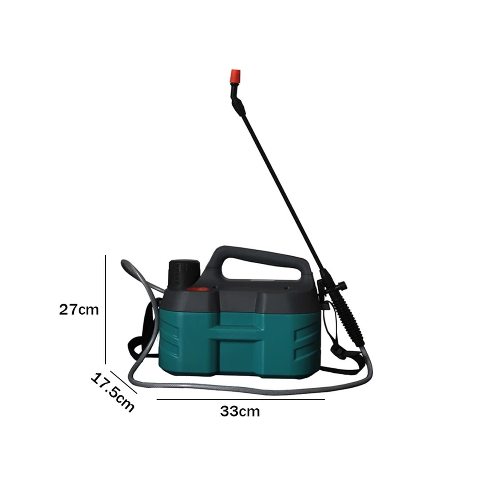 8/5L elektryczny opryskiwacz ogrodowy automatyczny opryskiwacz, pistolet natryskowy akumulatorowy opryskiwacz do roślin zraszacz konewka narzędzie ogrodowe | Green 8L 2000mAh