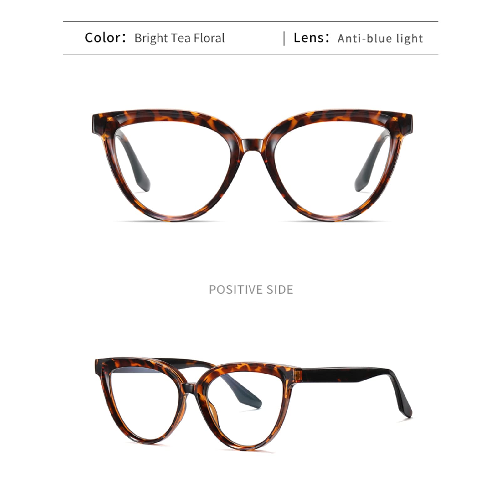 Dollger Retro Blue Light Blocking Glasses for Men Women TR90 Clear Lens Lightweight Computer Glasses Reading Glasses - Image 3