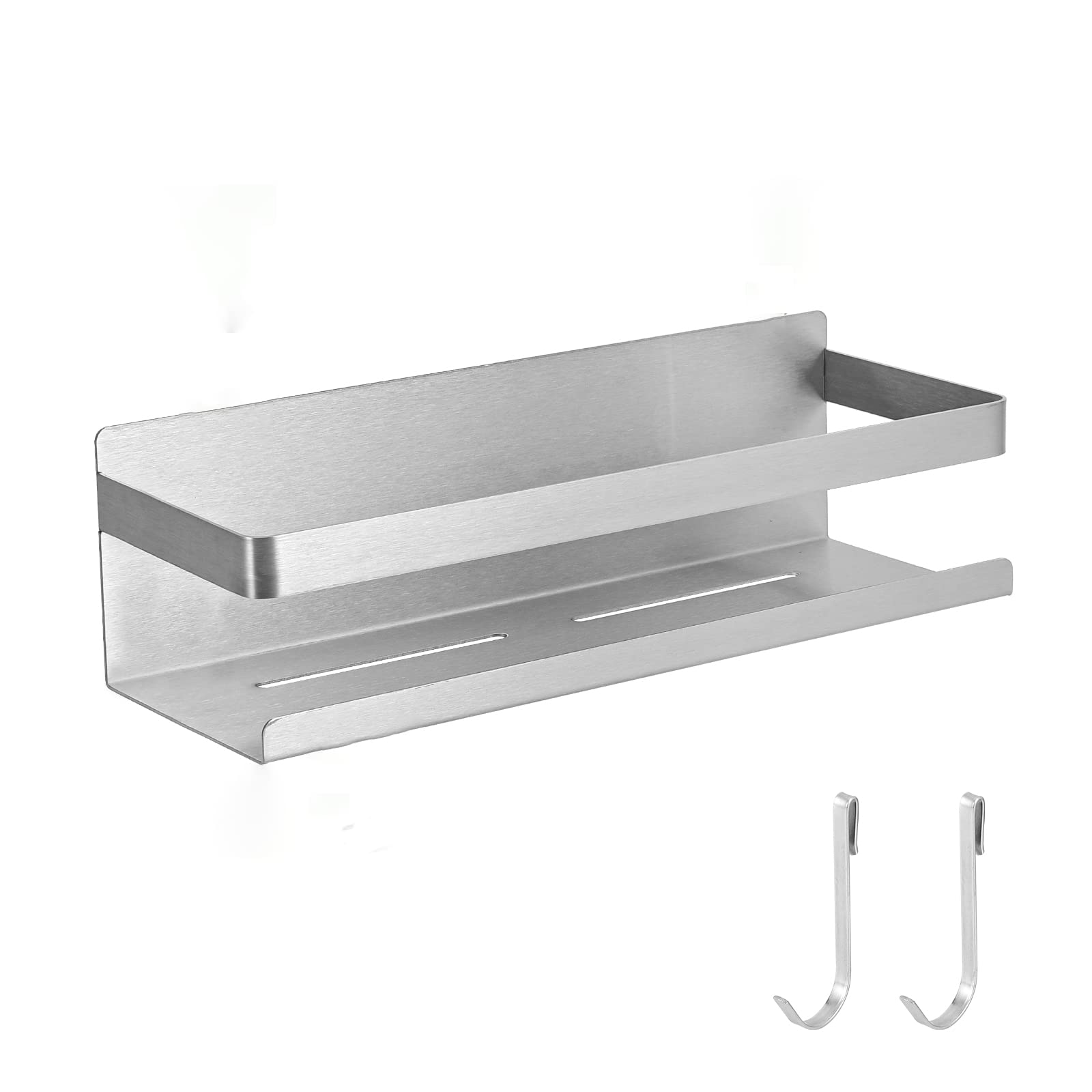 便利＆スタイリッシュ！マグネット式ステンレスバスルームラック 楽天