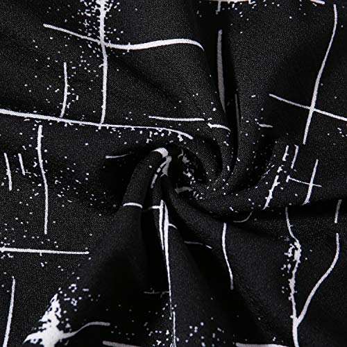 Image of Sureple Women's Retro Sleeveless Swing Casual Work Summer Party Dress with Pockets