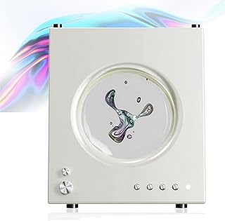 Magnetic Fluid Bluetooth Speaker, Dancing Ferrofluid Music Rhythm Lamp, Subwoofer Magnetic Fluid Touch Speaker, 360° Surround Sound Home Theater Audio System, Fluid Acoustics for Home Office Decor