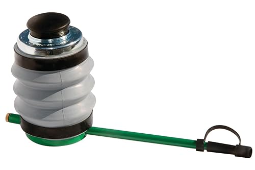 JT Eaton Plumero insecticida 530-GN con recubrimiento en polvo verde, capacidad para tierra de diatomeas de 1.2 onzas o ácido bórico de 5 onzas