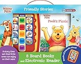 Disney Winnie the Pooh Friendly Stories: Me Reader Jr 8 Board Books and Electronic Reader Sound Book Set - PI Kids