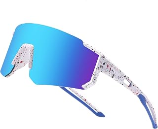 NICBOOY Youth Baseball Sunglasses, Kids Sports Sunglasses, Cycling Sunglasses for Kids, Baseball Glasses Youth 8-16