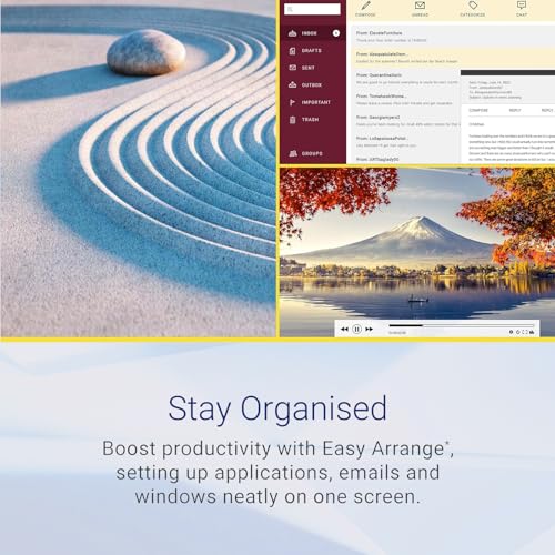 Image of Dell 24 inch IPS FHD Computer Monitor, 100Hz Refresh Rate, Integrated Dual 5W Speakers, 99% sRGB Color Gamut, 1500:1 Contrast Ratio, 2 x HDMI Ports, Ultra-Thin Bezel, Ash White