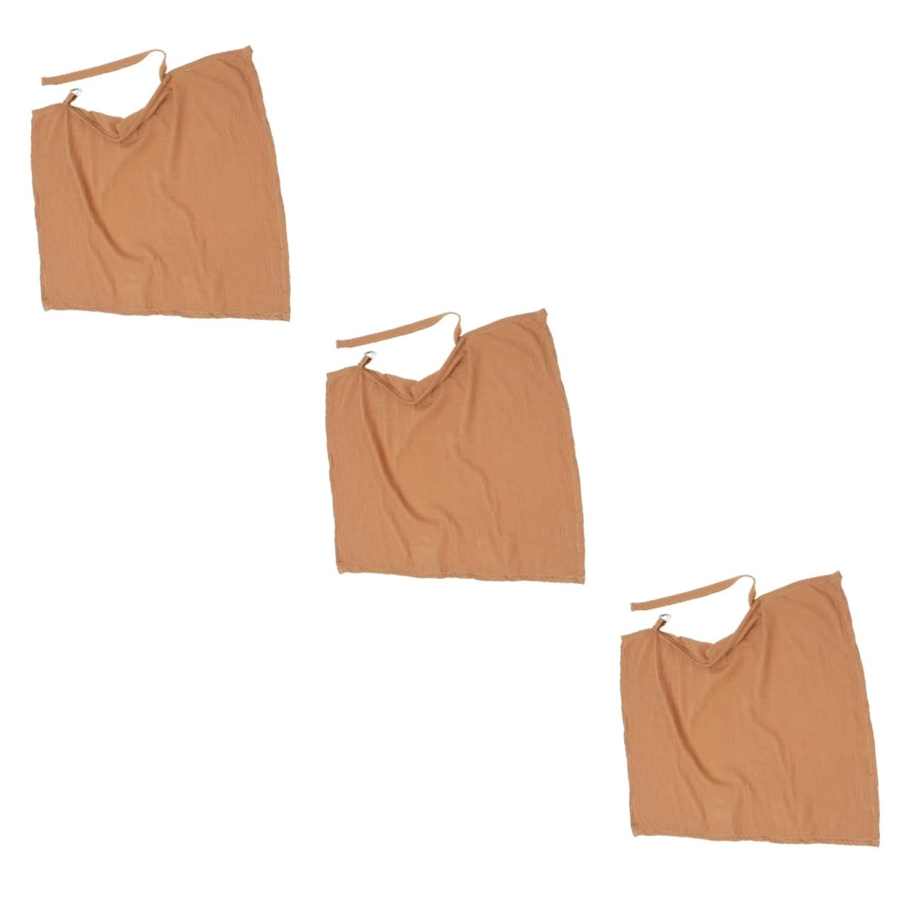 SHOWERORO 3pezzi Copertura Per Allattamento Cotone Per Mamme Grembiule Da Allattamento Pratico e Traspirante Per Viaggi e Uso Esterno Design Semplice e Comfortevole