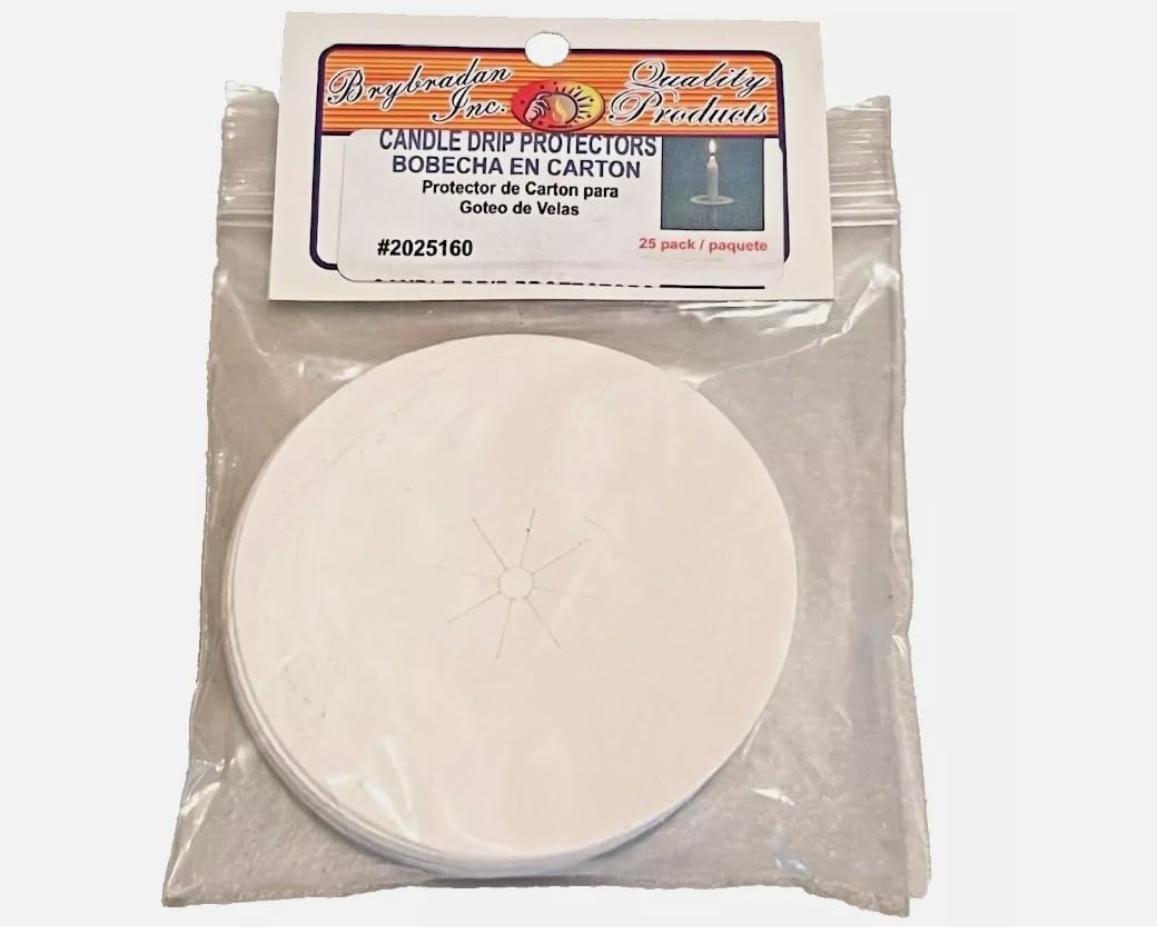 Candle DRIP Protectors BOBECHA EN Carton 25 PK (2025160)