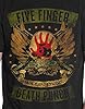 Five Finger Death Punch T Shirt Locked & Loaded Band Logo Official Mens Black XXL #2