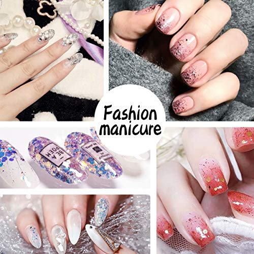 12 Color Chunky Nail Glitter Body Glitter Makeup Glitter for Face Body Eye Hair Crafts Cosmetic Sequins