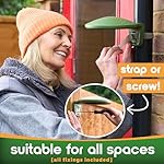 Outdoor Small Bird Feeder for Fences, Trees, Balcony and Walls - PerchPod Seed Birdfeeder, No Mess Wild Bird Feeders for Outside - Image 3