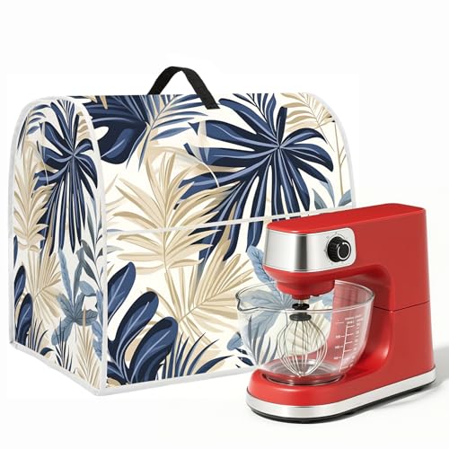 seewan Stand Mixer Dust Cover with Handle & Pocket, Durable Protector for 6-8 Qt Mixers, Stylish Farmhouse Vintage Design, Easy to Clean, Perfect for Kitchen Storage