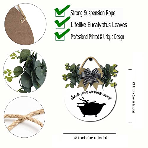 Geroclonup - Cartello in legno rotondo, stile