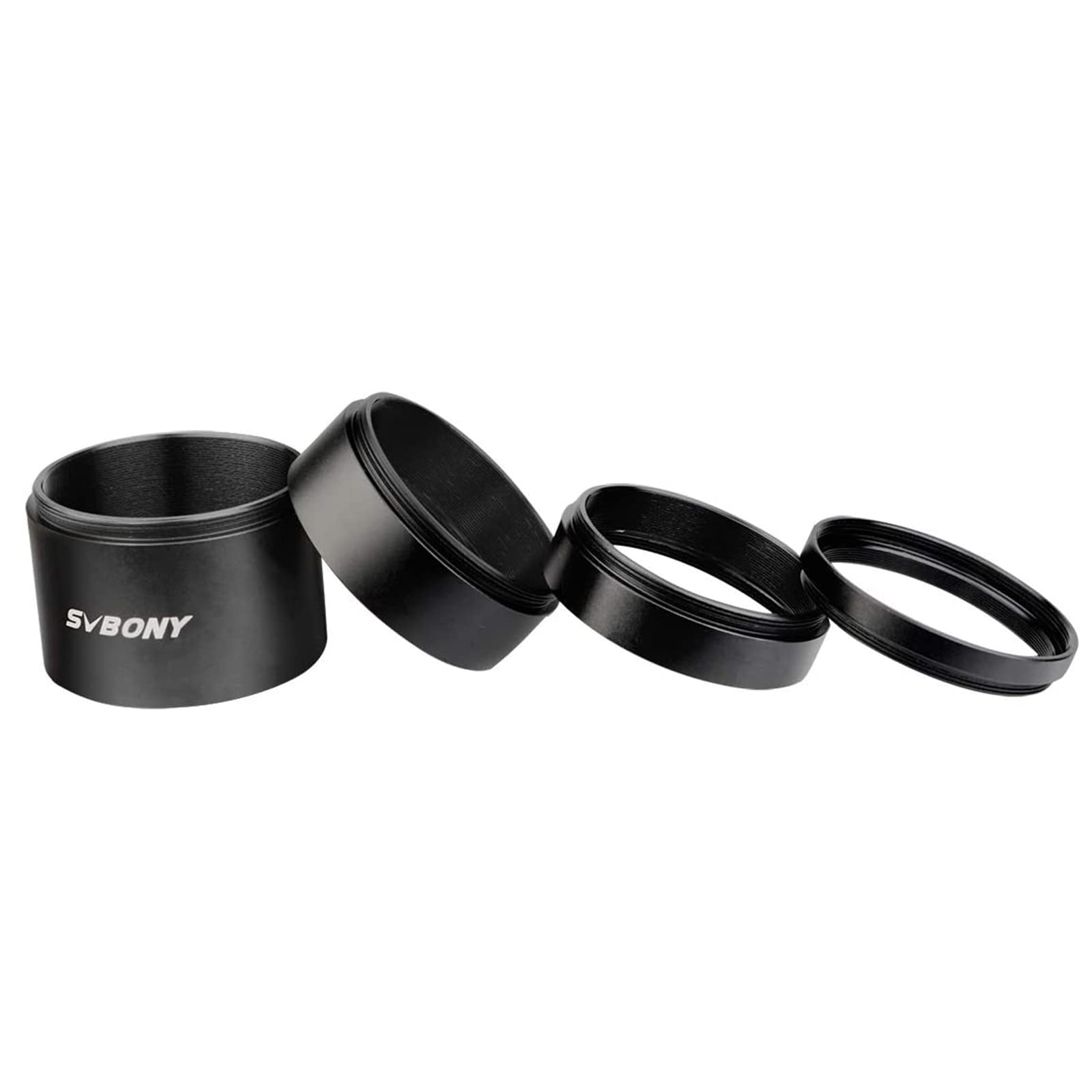 Svbony Verlängerungsrohr Adapter 2" T2 Metall Telekonverter M48 60mm Teleskopzubehör