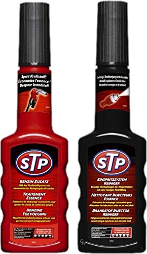 Preisvergleich Produktbild SET: STP Benzin-Zusatz 200 ml + STP Benzin-Einspritzsystem-Reiniger 200 ml