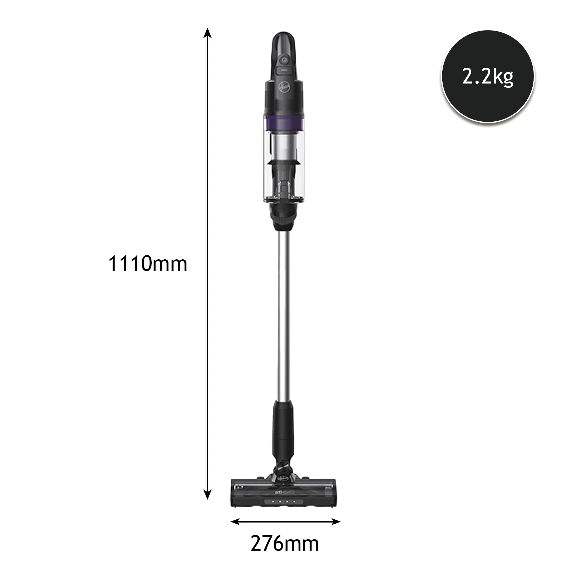 Hoover HF1 Plus Akku-Staubsauger mit Anti-Haarverwicklung – Bild 8