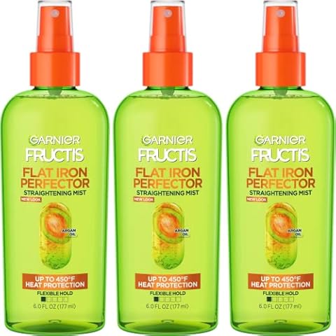 Garnier Fructis Style Flat Iron Perfector Hair Straightening Mist Cover