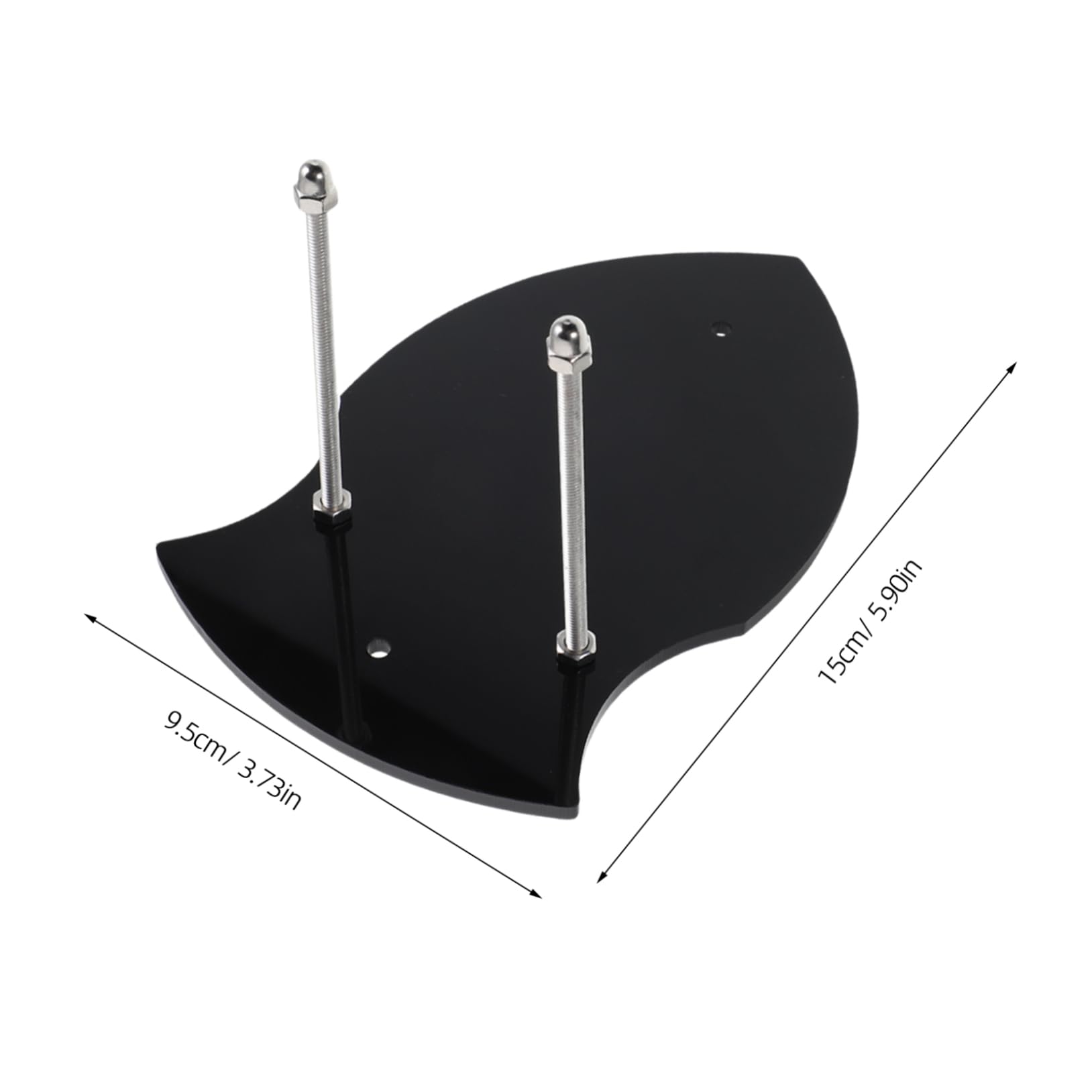 KOMBIUDA Sword Stand Wall Mount Rack Acrylic Sword Hanger Wall Hooks Axes Home Decor Display