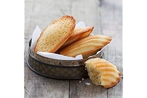 Donsuemor Individually Wrapped Traditional Madeleines (50 Pieces)