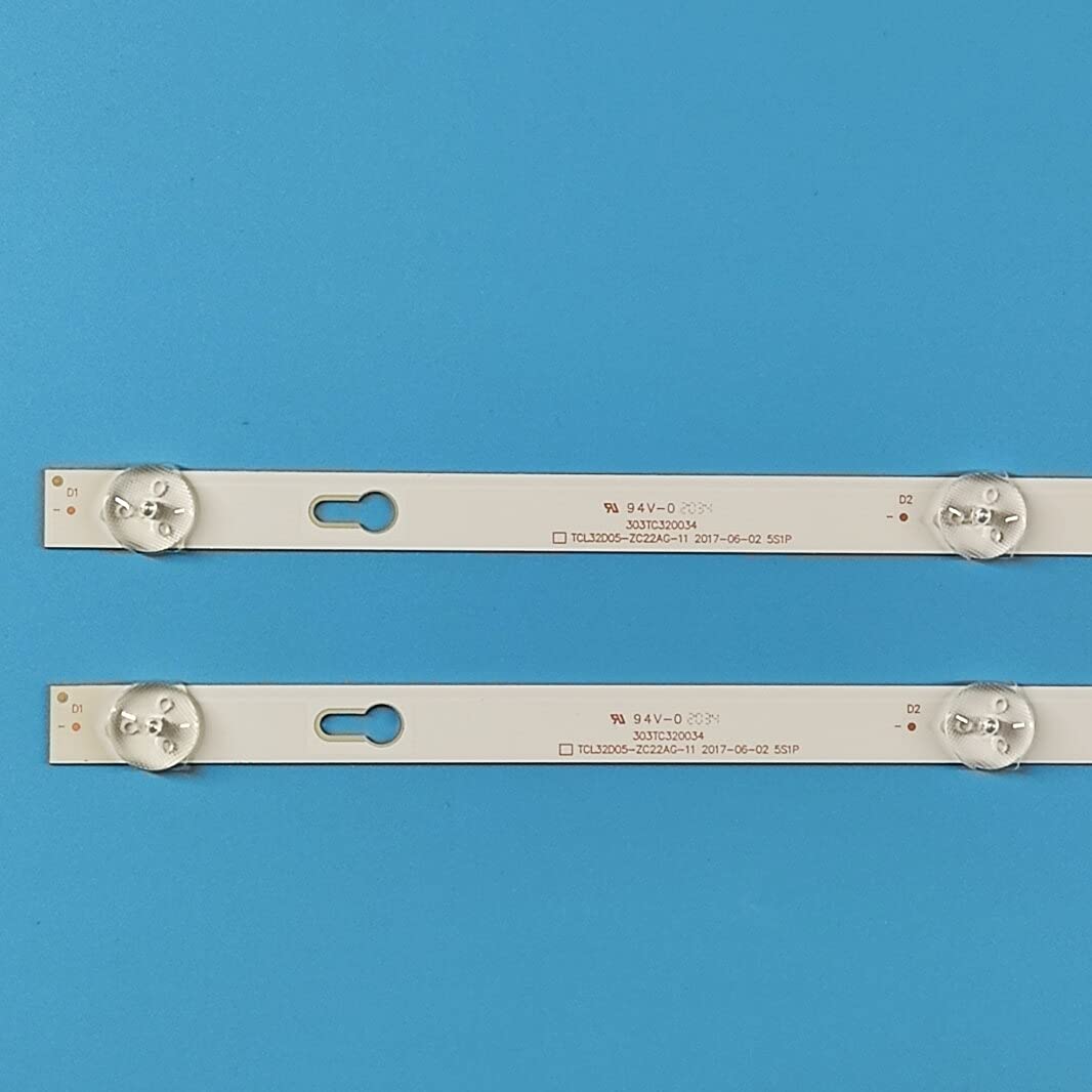 LED Backlight Strip Replace for TV LED Backlight Strips for GOLDSTAR Lt-32t510r Hkpro HKP32F18 HKP32SM5 TCL32D05-ZC22AG-17 Rulers 4C-LB320T-ZC2 303TC320035 - (Body 20 Piece 10TV)