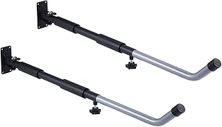 Surfboard Rack for Car - Retractable Locking Surfboard Roof Rack | Soft Roof Rack Pads, Surfboard Roof Rack, Soft Roof Rack for Kayak Canoe Surfboard Sups Snowboard Veeteah