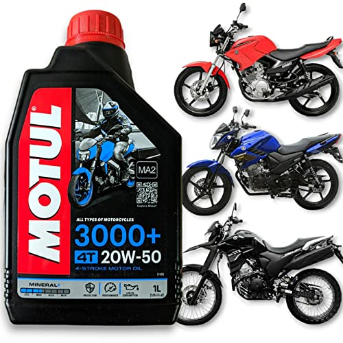 Oleo Motul 3000 20w50 4t Api SL Mineral 1lt