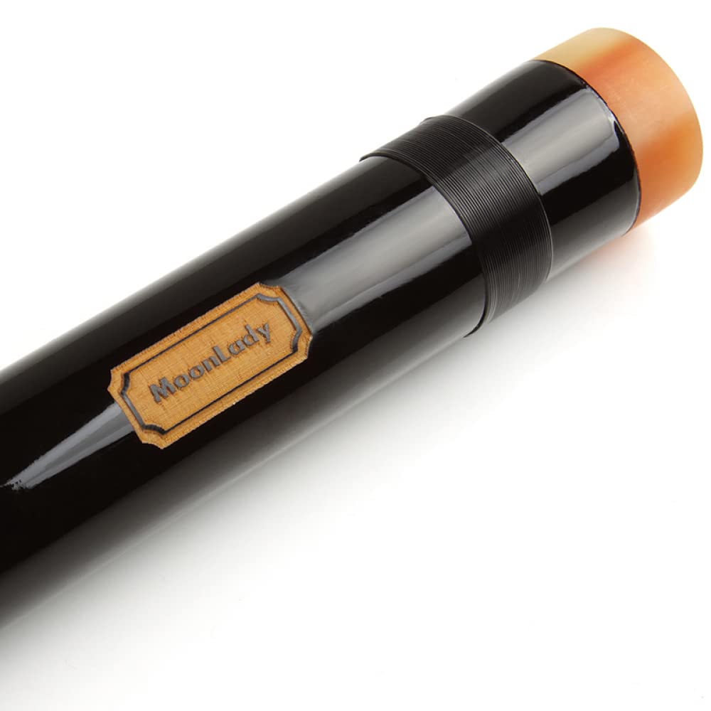 flet bambusowy, Pionowy flet bambusowy FG Key 8 otworów, czarny, chiński, ręcznie robiony, drewniany instrument dęty(Black)