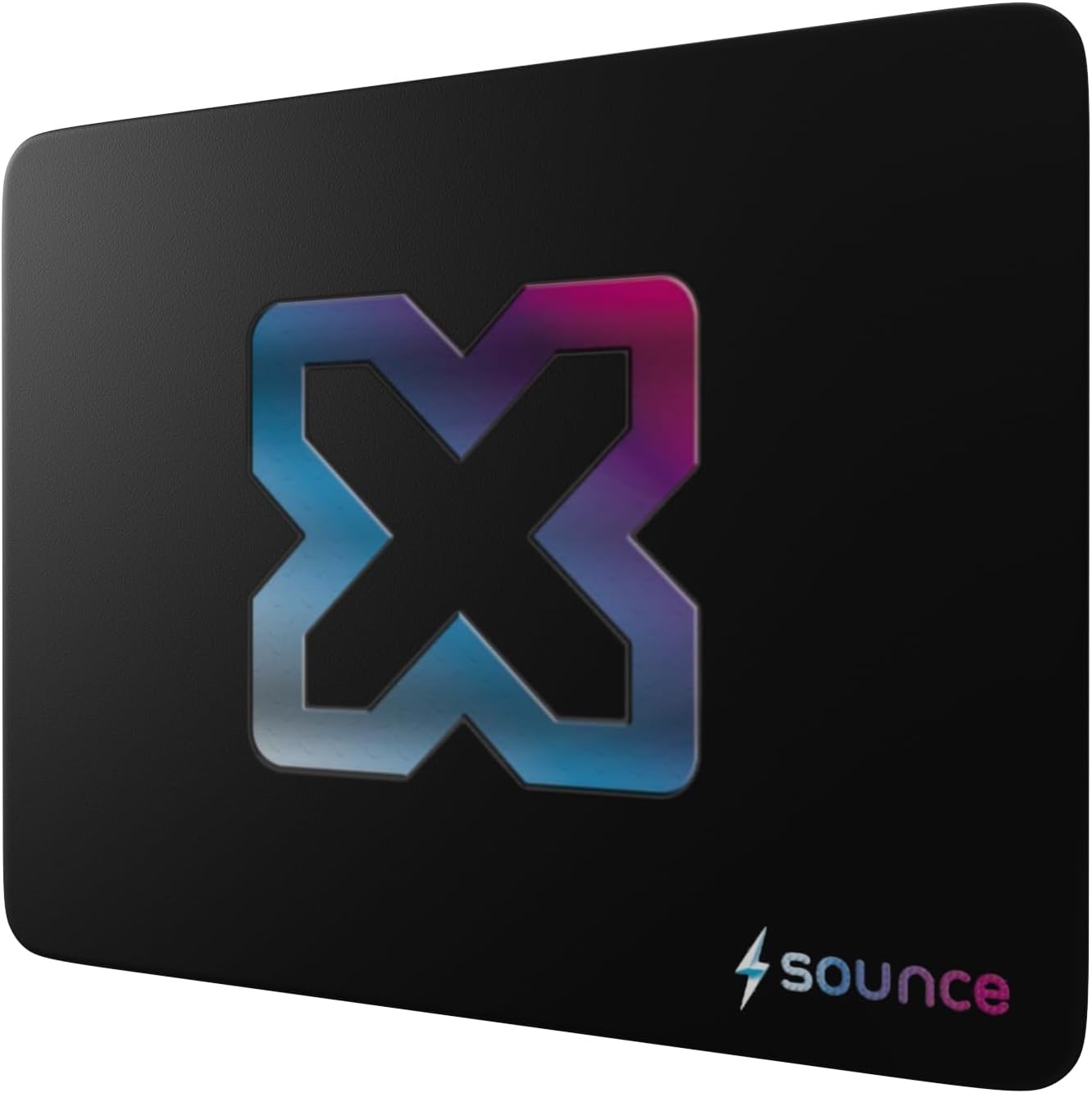 Ergonomic Mouse Pad, Non-Slip, Anti-Skid, Waterproof, Splash-Proof Precision Tracking, Durable, Suitable for Gaming, Computer, Laptop, Home & Office (9.8 X 8.2 Inch Black).