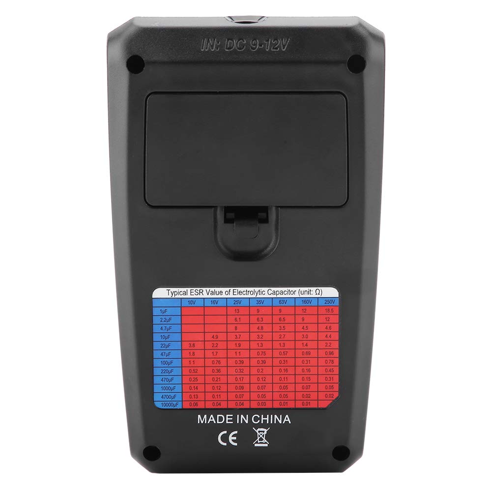 Probador de transistores BSIDE Pro Probador de transistores digital Medidor de inductancia de componentes de chip SMD