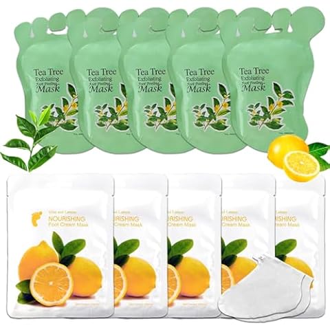 Elitzia 10 Packs Foot Mask Cover
