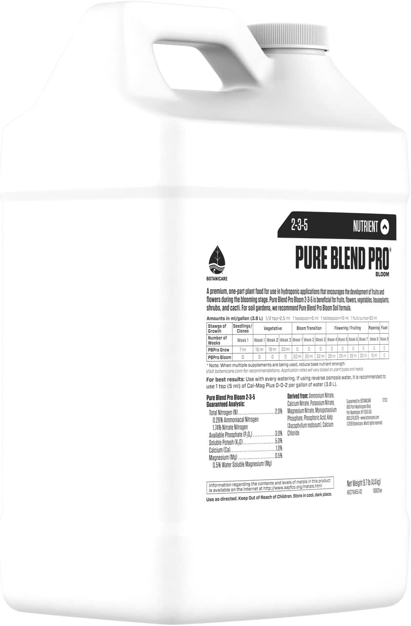 Botanicare BCPBPBGAL Pure Blend Pro Bloom, 1 gallon
