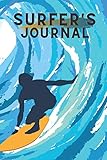  Surfer\'s journal: Practice planner - Surfer\'s Log Book - Training planner - 109 pages - 6 x 9 inches - Surf journal - Accessories surf - Gift sports