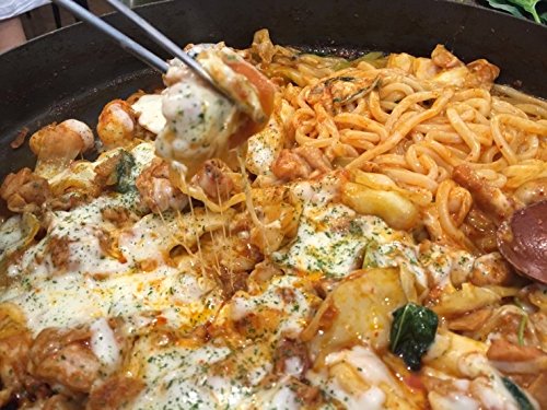 Amazon.co.jp : チーズタッカルビ鉄板鍋 チーズタッカルビグリル