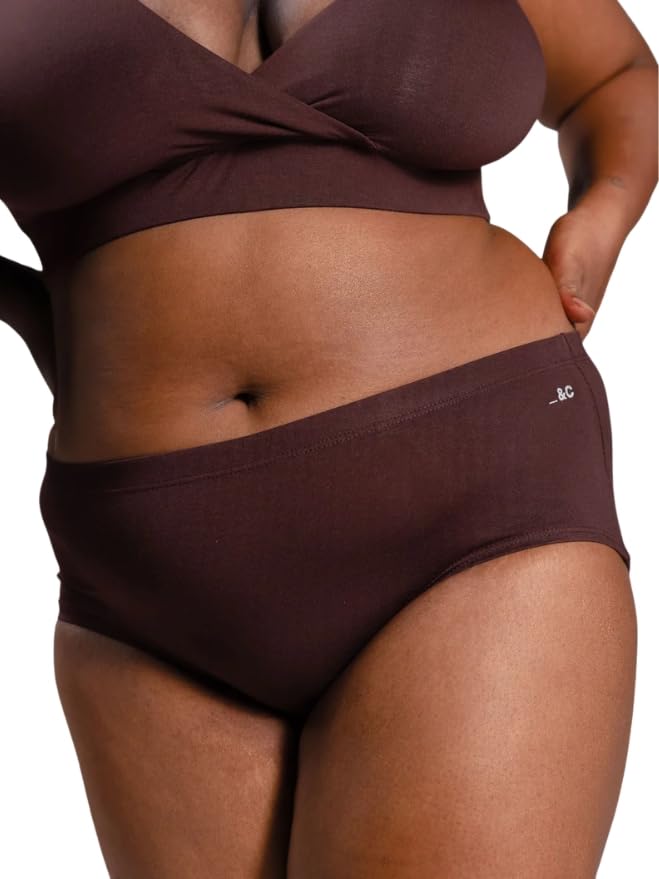 Image of &Circus Women's Puresoft Bare Hipster | Mid Rise Panties for Women Seamless Underwear Women